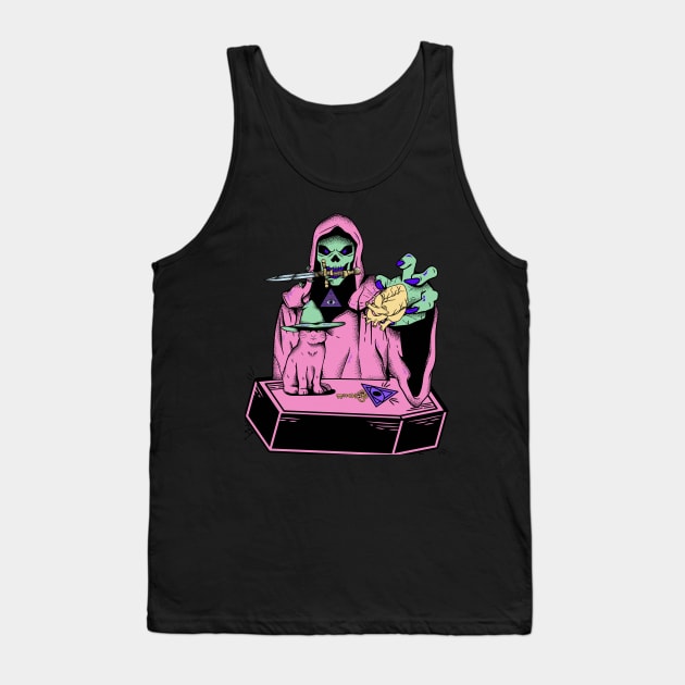 halloween 2022 - the pink monster Tank Top by funnyd